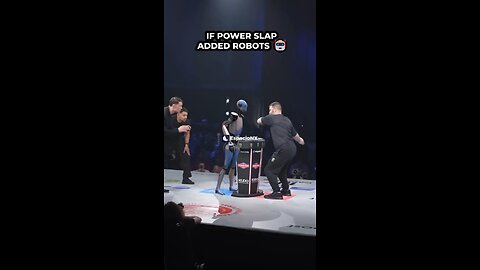 What If #Robots Participated in the #Powerslap Challenge? By the way, it's ridiculous that...