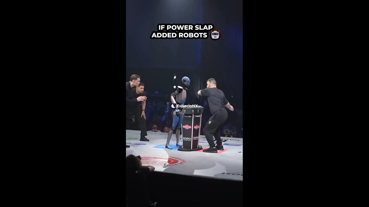 What If #Robots Participated in the #Powerslap Challenge? By the way, it's ridiculous that...