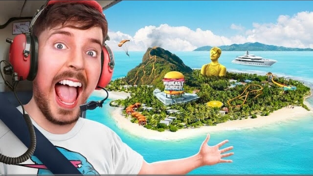 I Gave My 100,000,000th Subscriber An Island