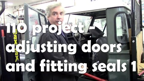110 project.Tweaking up the doors Part 1 Drivers Door