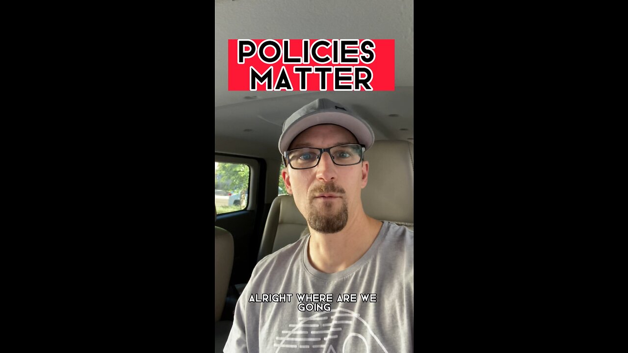 Why Vote? (POLICIES MATTER)