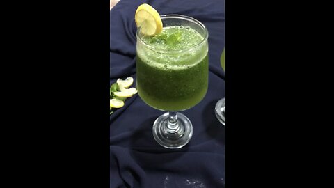 MiNt MarGariTa 🍃🥂 #shortsvideo #viral #video #easy #recipe #reels