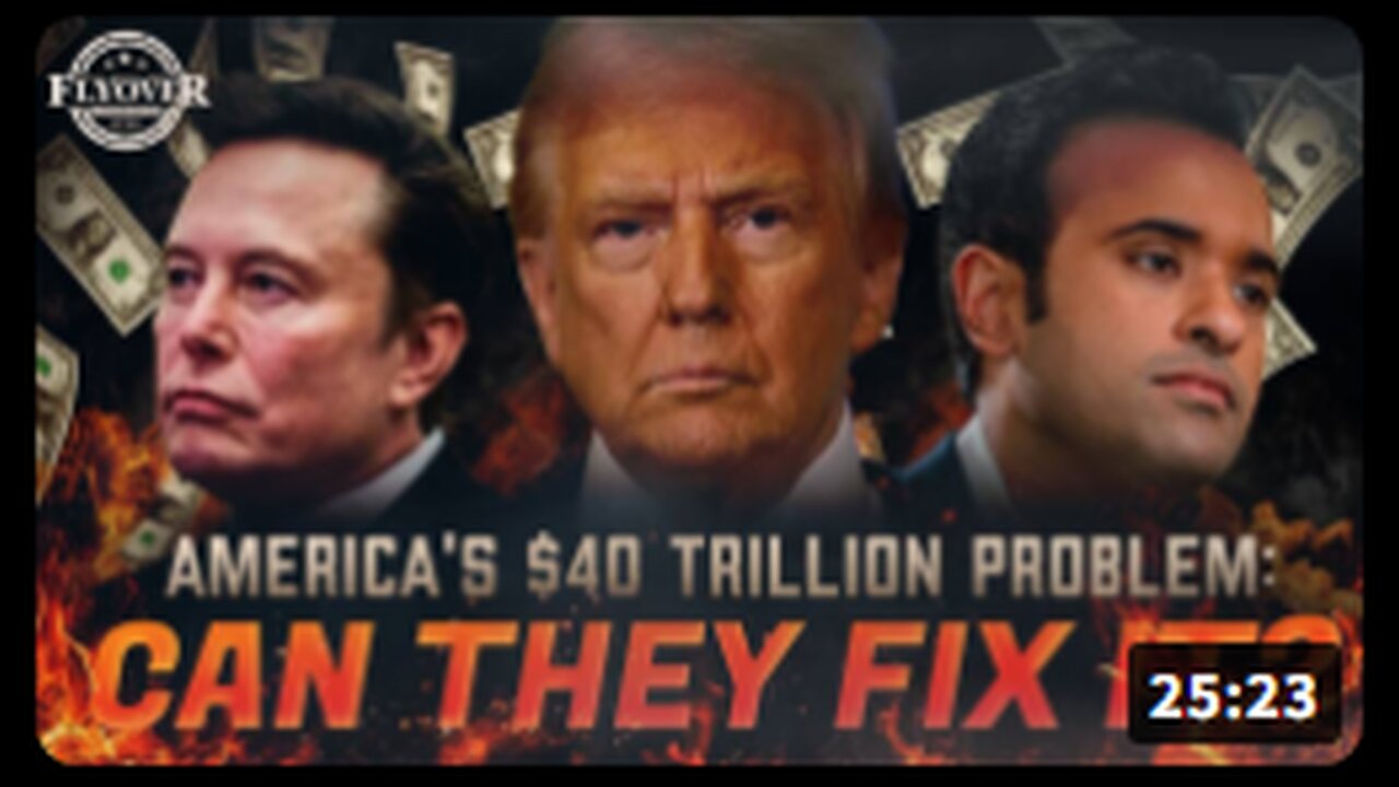 ECONOMY | America’s $40 Trillion Problem: Can Elon, Vivek, and Trump Fix It? - Dr. Kirk Elliott