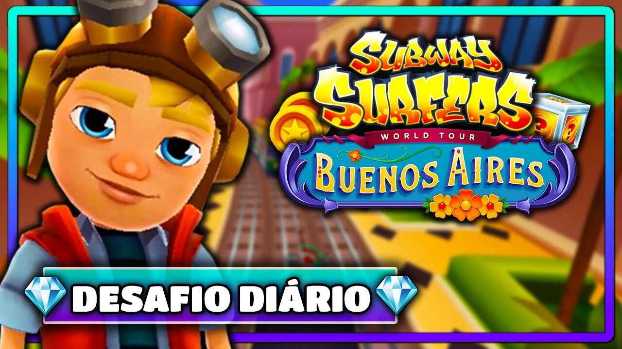 Subway Surfers Buenos Aires 2020 | Desafio Diário com o Hugo