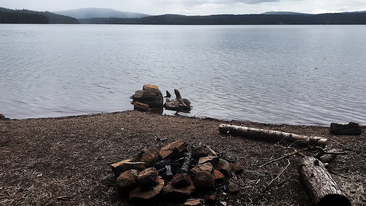 ABSOLUTELY INCREDIBLE LAKE SHORELINE FREE DISPERSED CAMPING @ Timothy Lake! | Mount Hood Oregon | 4K