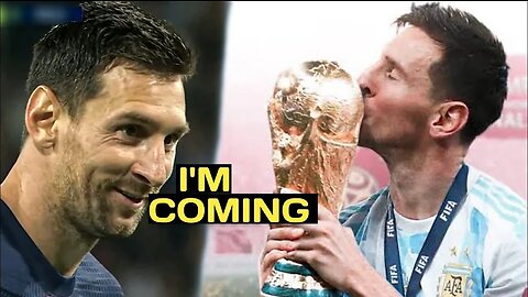 Messi is Ready for WORLD CUP 2022.