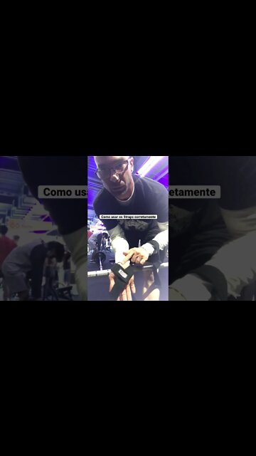 Como usar os Straps corretamente #shorts