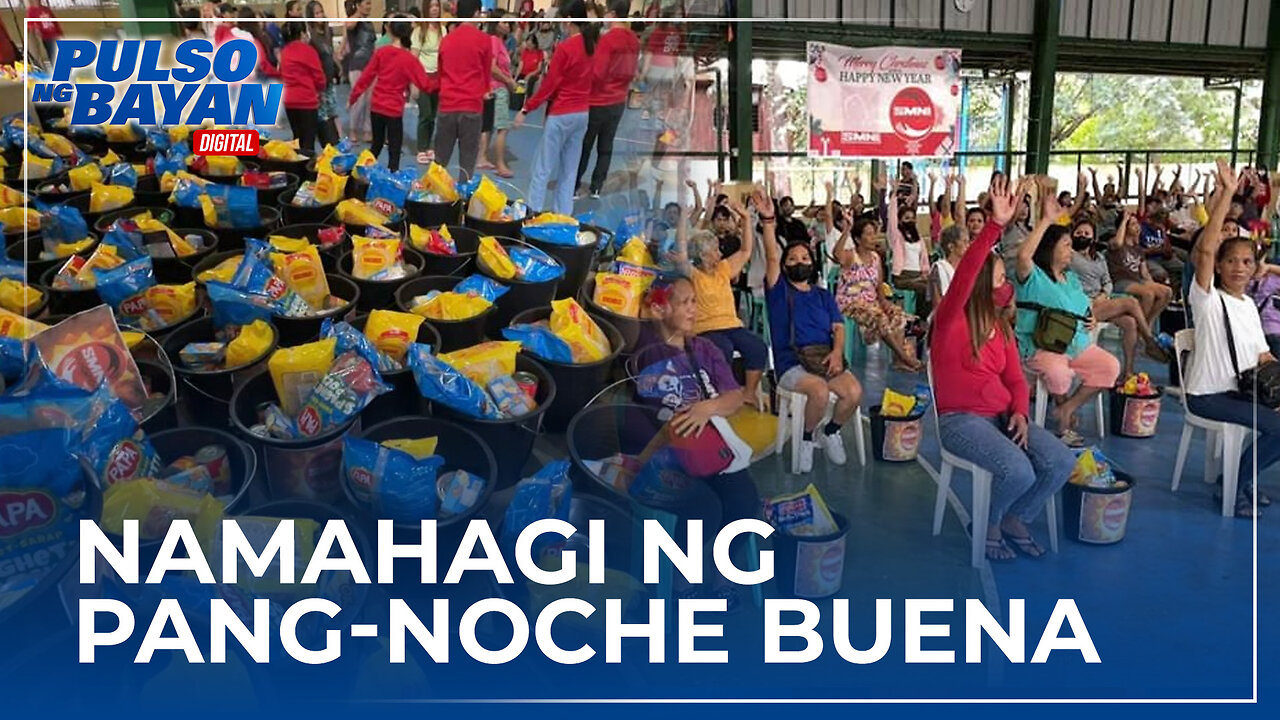 SMNI Foundation INC., namahagi ng pang-noche buena sa higit 1K pamilya sa Sauyo, Q.C.