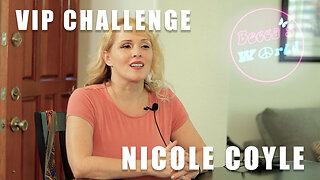 Nicole's VIP (Visually Impaired Person) Challenge