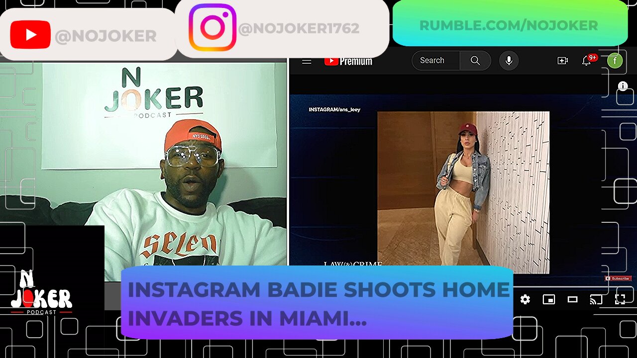 BEAUTIFUL "A BADDIE" IG MODEL GETS THE SHOOTING AT HOME INVADERS...