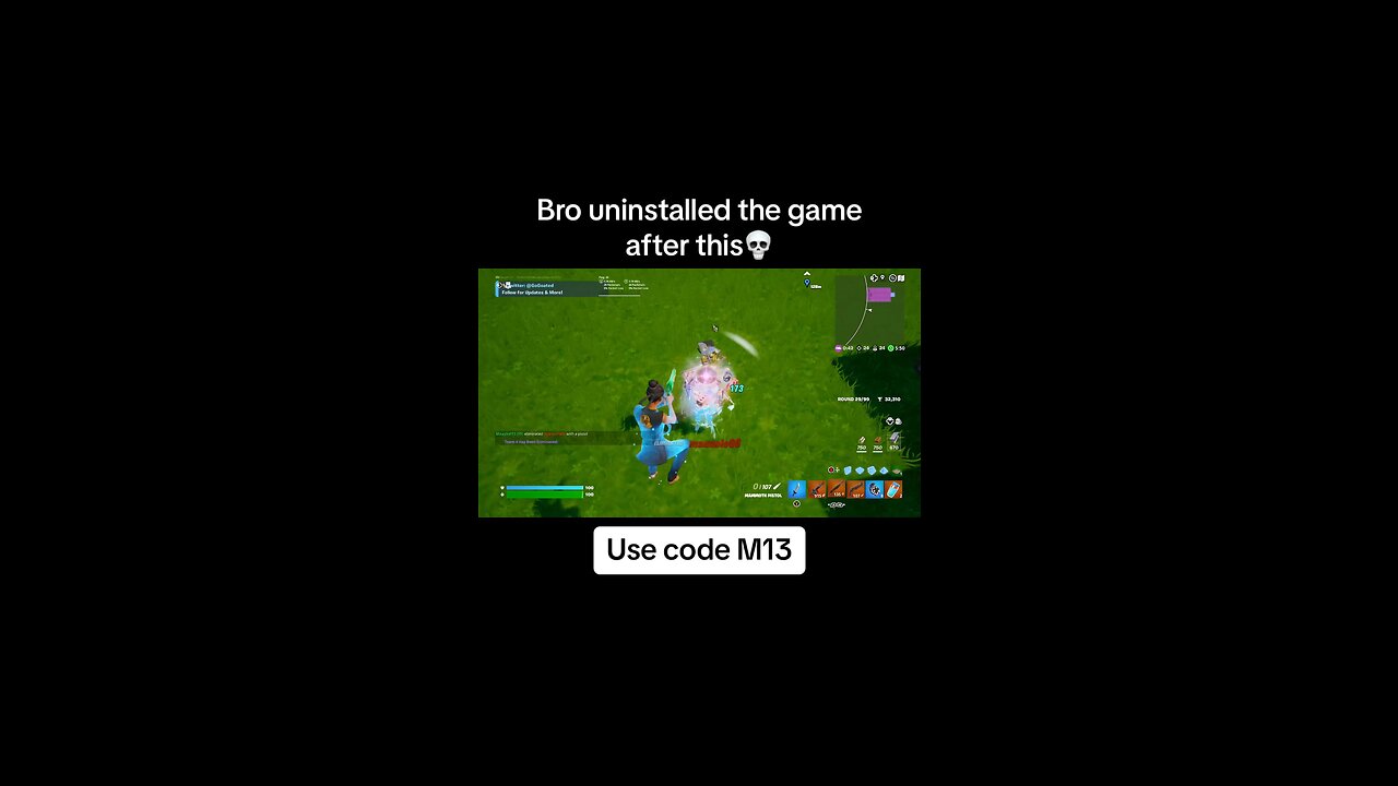 Bro uninstalled the game after this