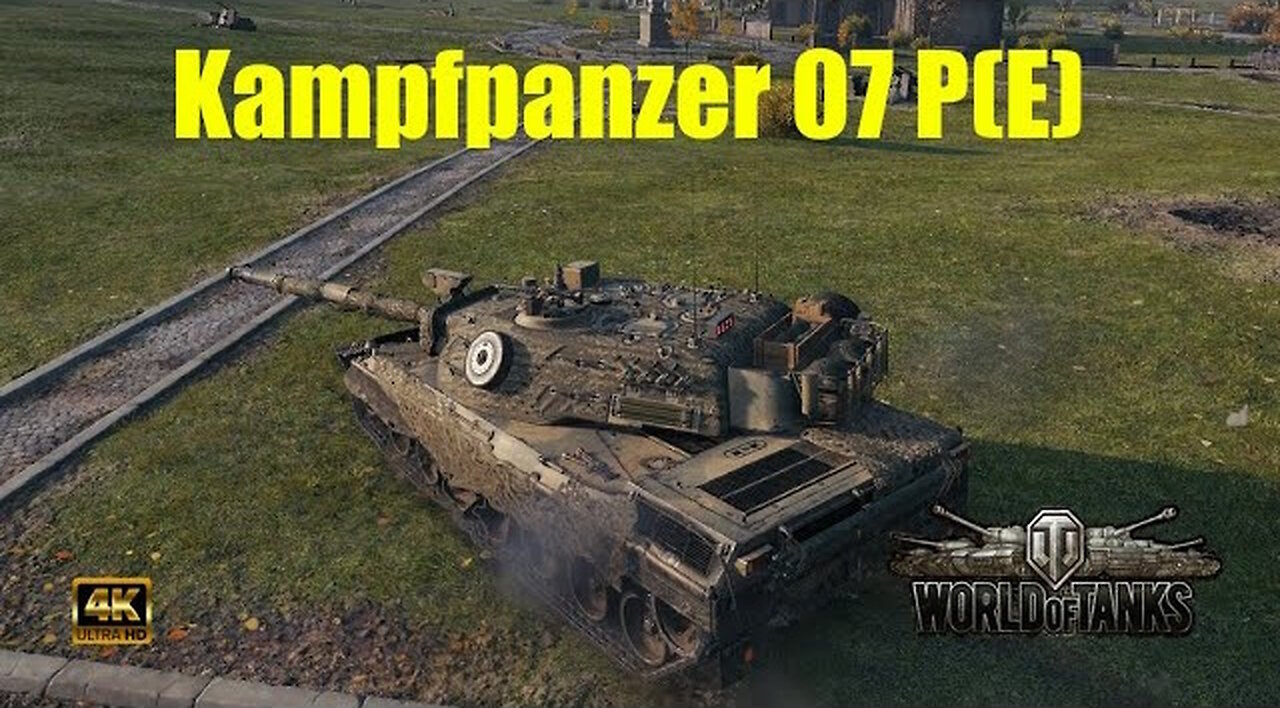 Kampfpanzer 07 P(E) 10K Damage, 10 Kills in World of Tanks