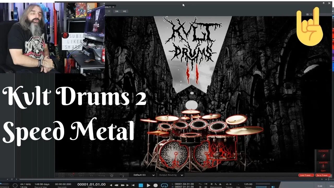 Ugritone Kvlt Drums 2 Speed Metal expansion pack