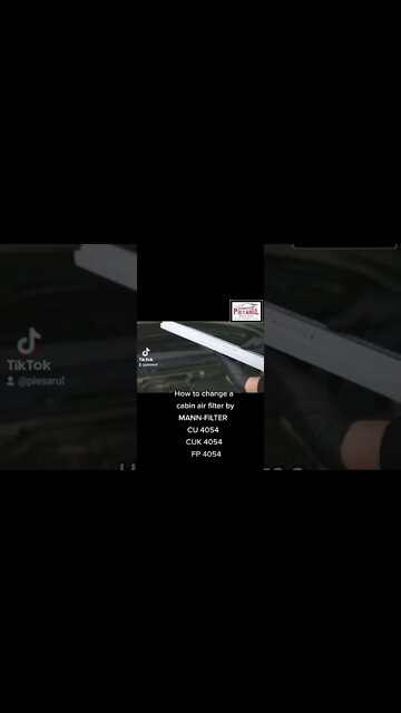 How to #change a #cabin #air #filter by #MANN-FILTER #CU4054 #CUK4054 #FP4054 #piesarul
