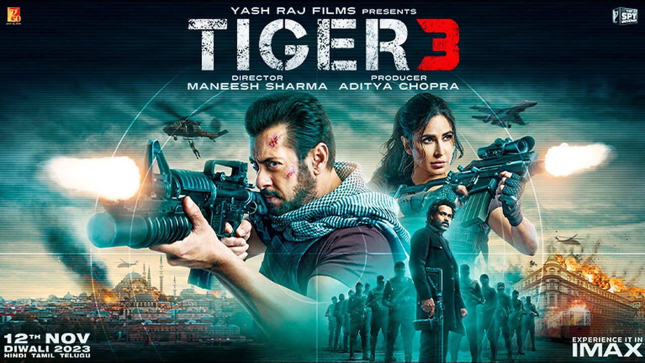 Tiger 3 Trailer | Salman Khan, Katrina Kaif, Emraan Hashmi | Maneesh Sharma | YRF Spy Universe