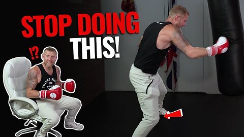 Stop “Sitting Down” on your punches in Boxing Training