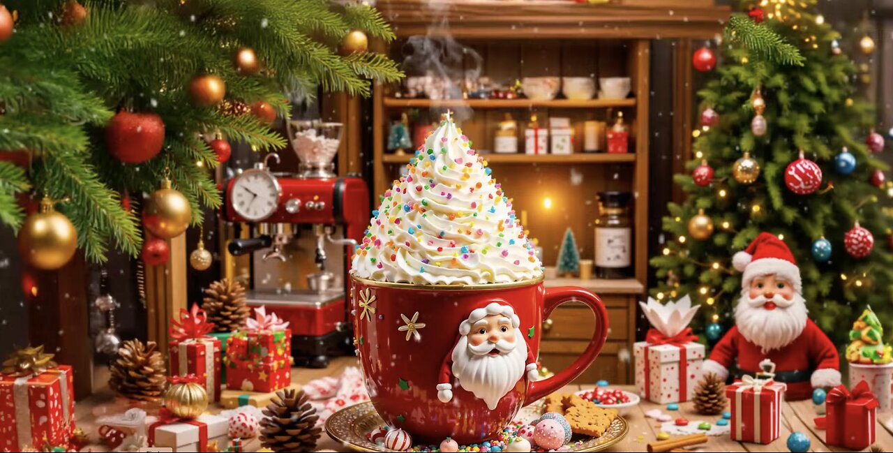 ❄️ Christmas Coffee Shop Jazz 🎄 Relaxing Instrumental Christmas Music for a Cozy Holiday Atmosphere