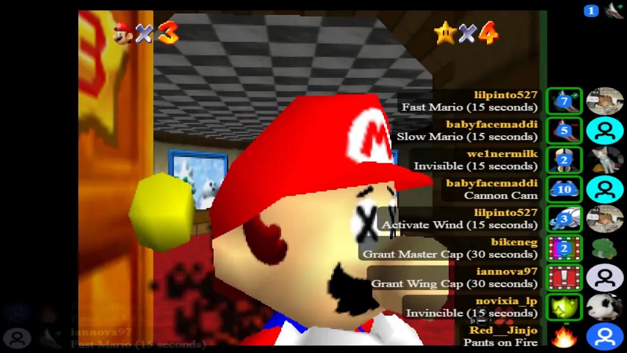 Super Mario 64 W/ Crowd Control 20 STARS Part 2