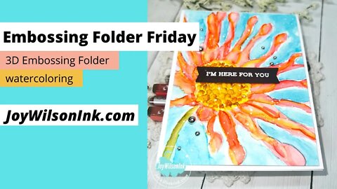 Embossing Folder Friday #EFF4