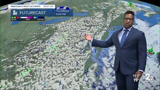 WMAR-2 News Patrick Pete Tuesday night weather