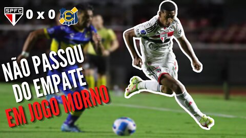 São Paulo apenas empata com Everton na Sul-Americana em jogo morno