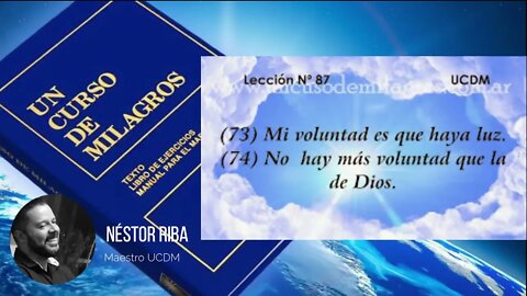 Lección 87 de Un Curso de Milagros