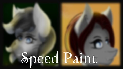 MLP SPEEDPAINT | Zars & Bubba (Gift)