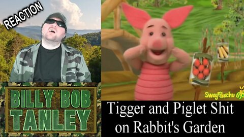 Youtube Poop - Tigger and Piglet Sh*t on Rabbit's Garden (Collab Entry) REACTION!!! (BBT)