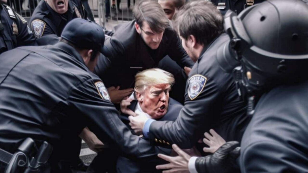 Donald trump's Election Arrest.