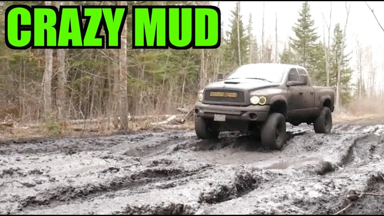 TOP 4 MUDDING WITH LIFTED TRUCKS MOMENTS!