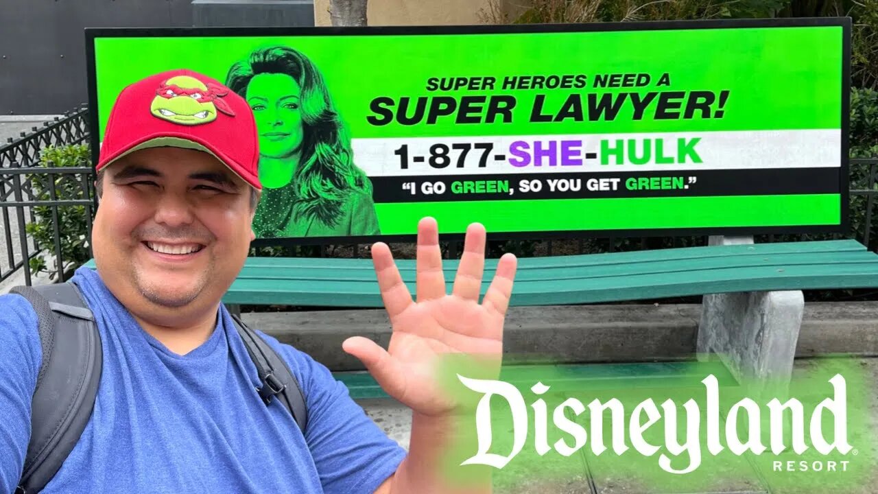 Disney California Adventure Vlog - I Called She-Hulk , New Halloween Merch & New Magic Key Photo Op