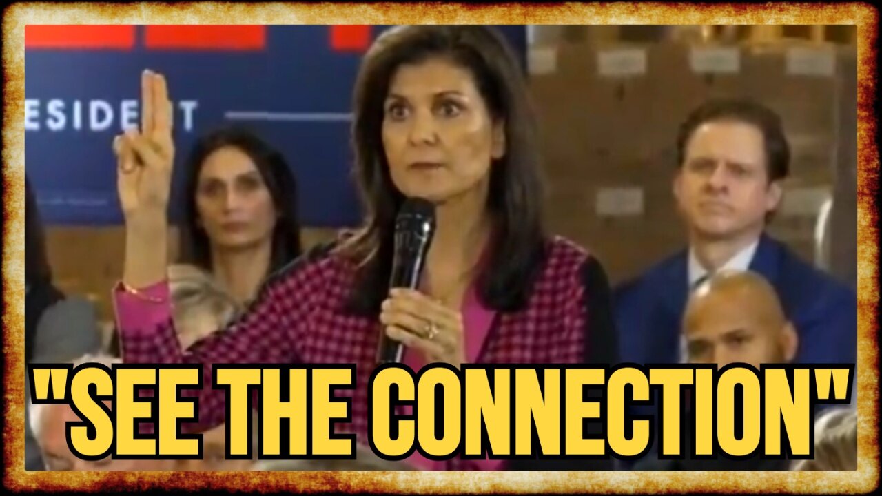 Nikki Haley Floats WILD Putin Conspiracy Theory at Campaign Event