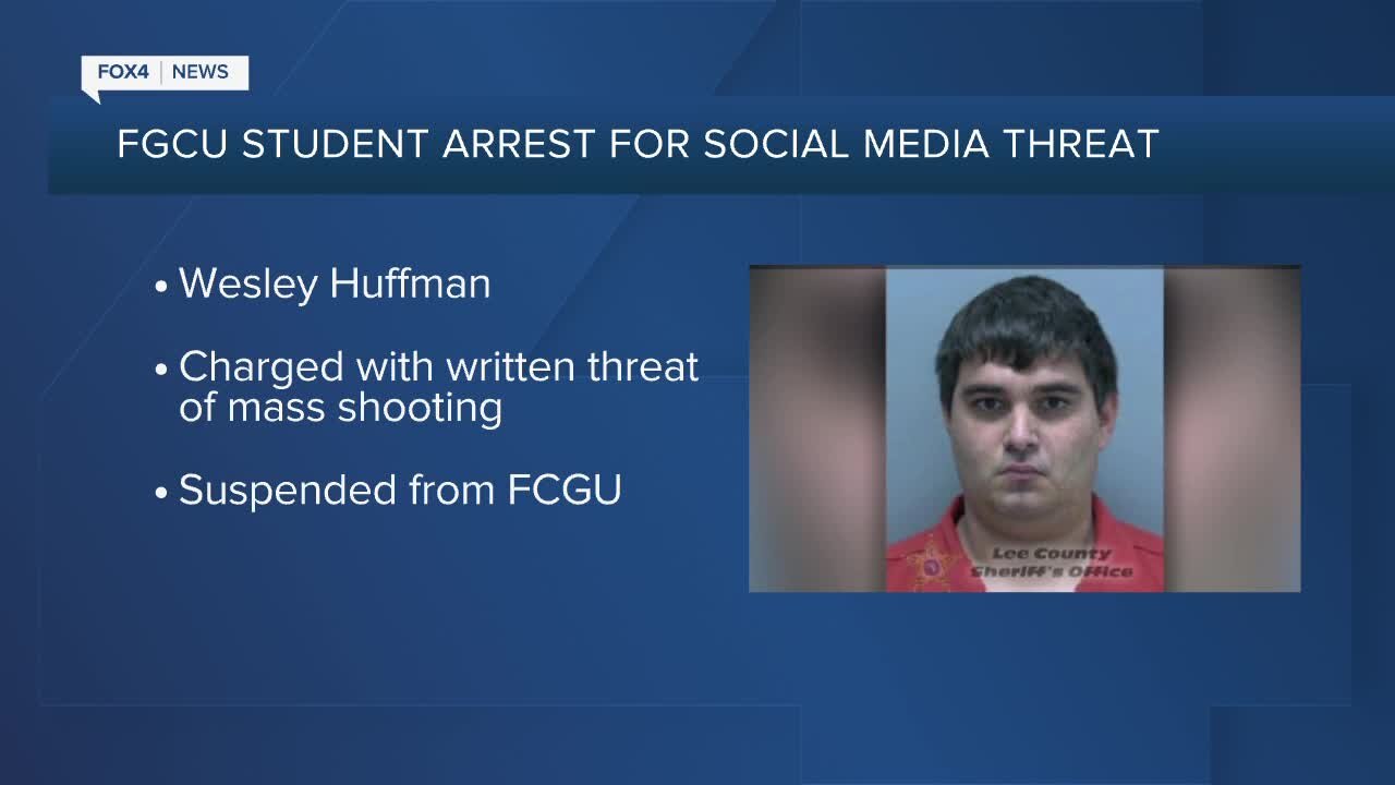 FGCU student arrested for making threat against school