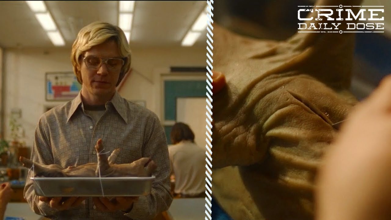 Jeffrey Dahmer pig dissection scene