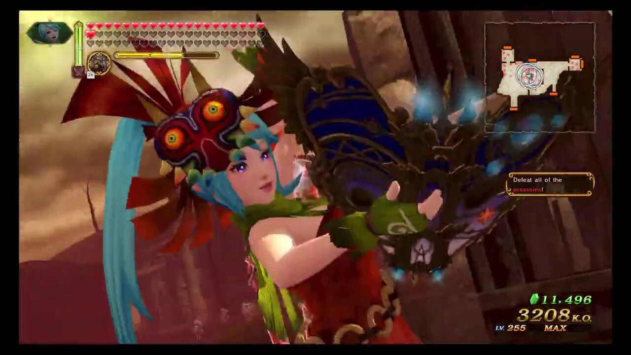 Hyrule Warriors DE - Challenge Mode: Boss Challenge - Survival Battle Level 4 (A Rank)