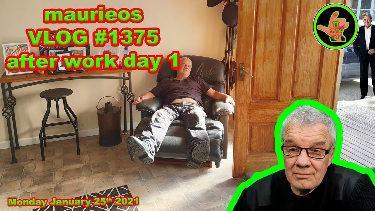 maurieos VLOG #1375 after work day 1