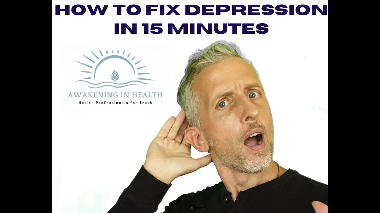 How to Fix Depression in 15 minutes