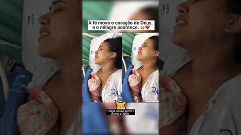 Mãe ora pela filha que nasceu morta e ela volta a vida