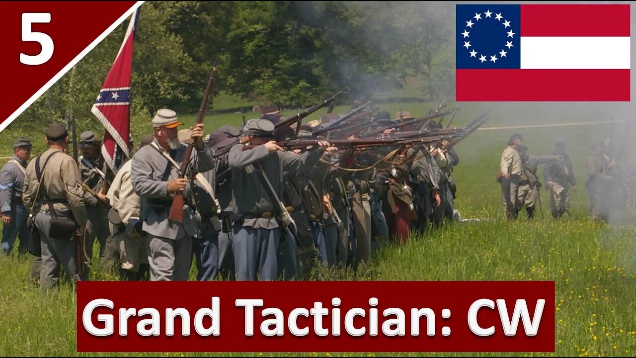 [v0.8509] Grand Tactician: The Civil War l Confederate 1861 Campaign l Part 5