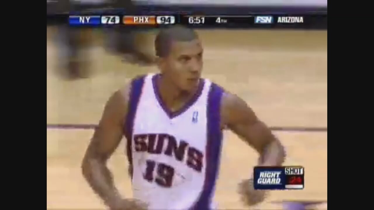 Raja Bell 20 Points 4 Ast Vs. Knicks, 2006-07.