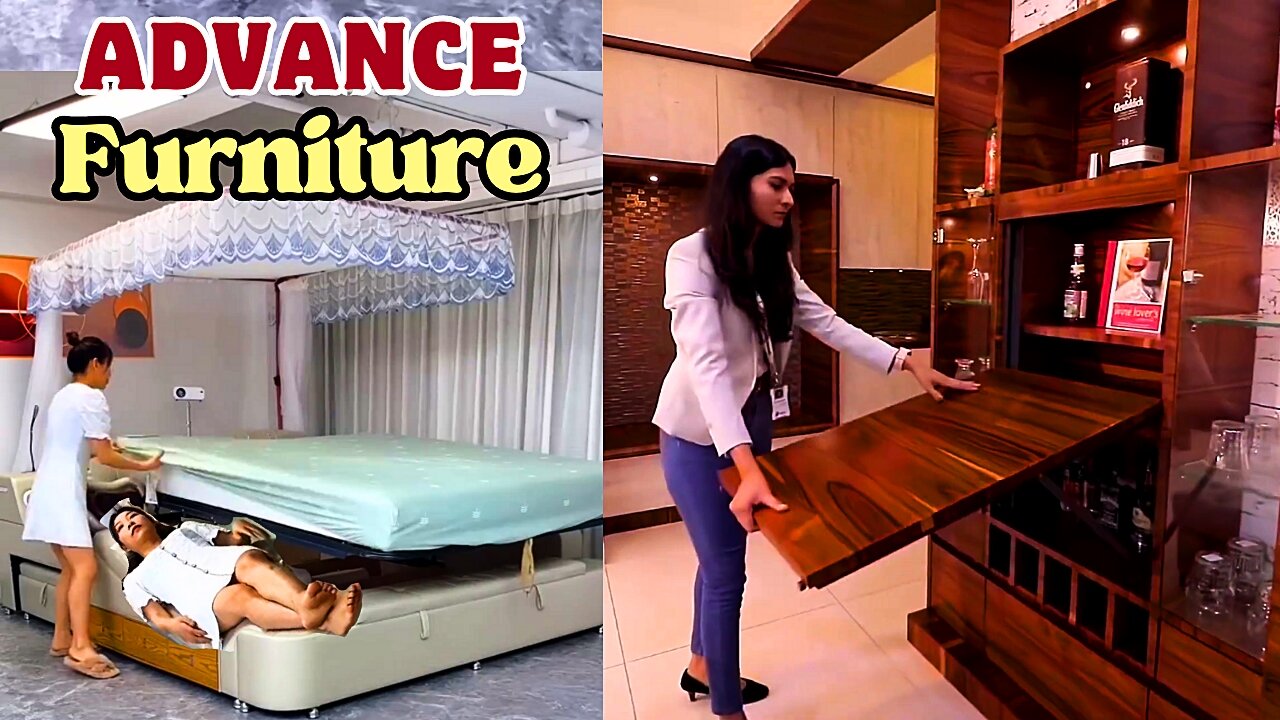 Smart Furniture | Innovative furniture design for small spaces Ep:22