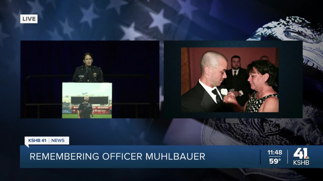 KCPD Chief of Police Stacey Graves remembers Muhlbauer and Champ