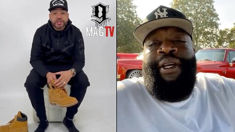 DJ Envy Shades Rick Ross As He Welcomes Guest To His Car Show! 😎