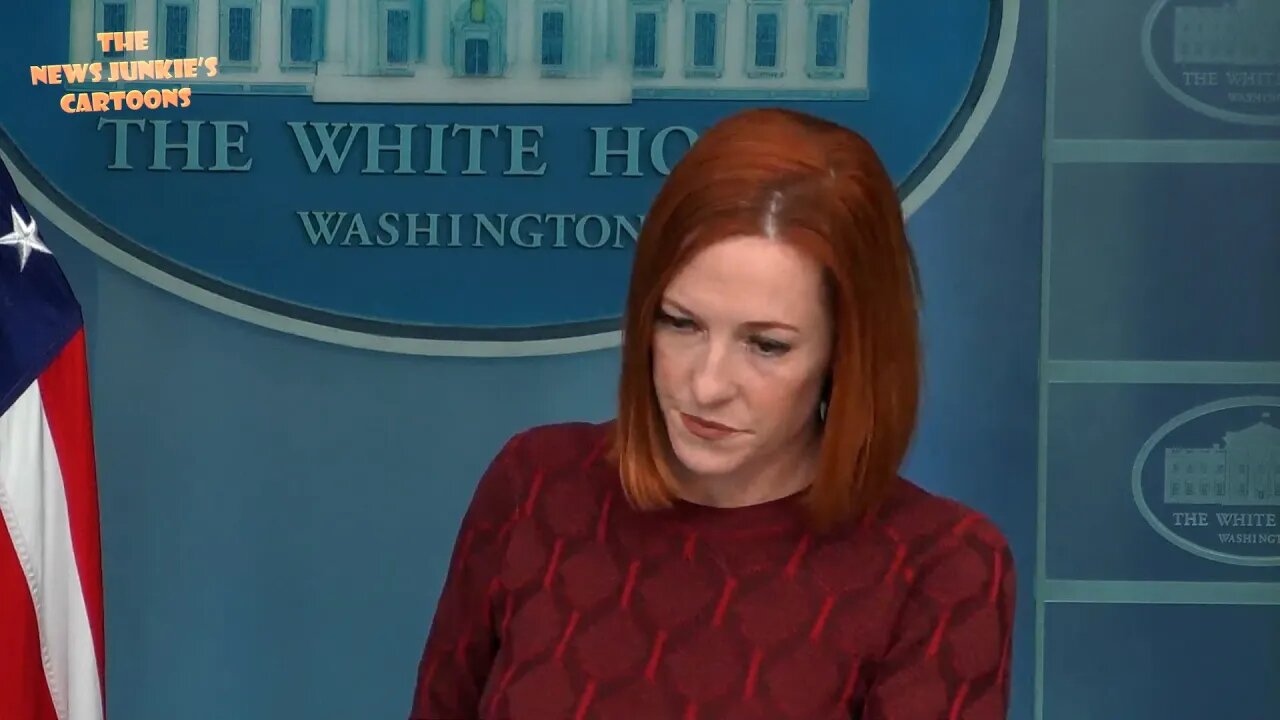 Reporter asks Psaki why Biden Admin is telling Americans fleeing Ukraine to bring proof of vaccine.