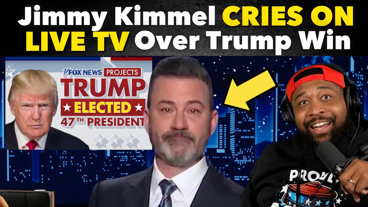 Jimmy Kimmel CRIES ON LIVE TV Over Trump Win