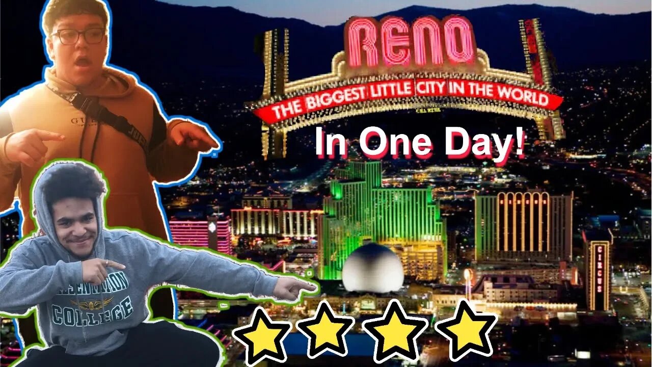 A DAY IN RENO!!! (Lake Tahoe, CITY SKYLINE & etc...)