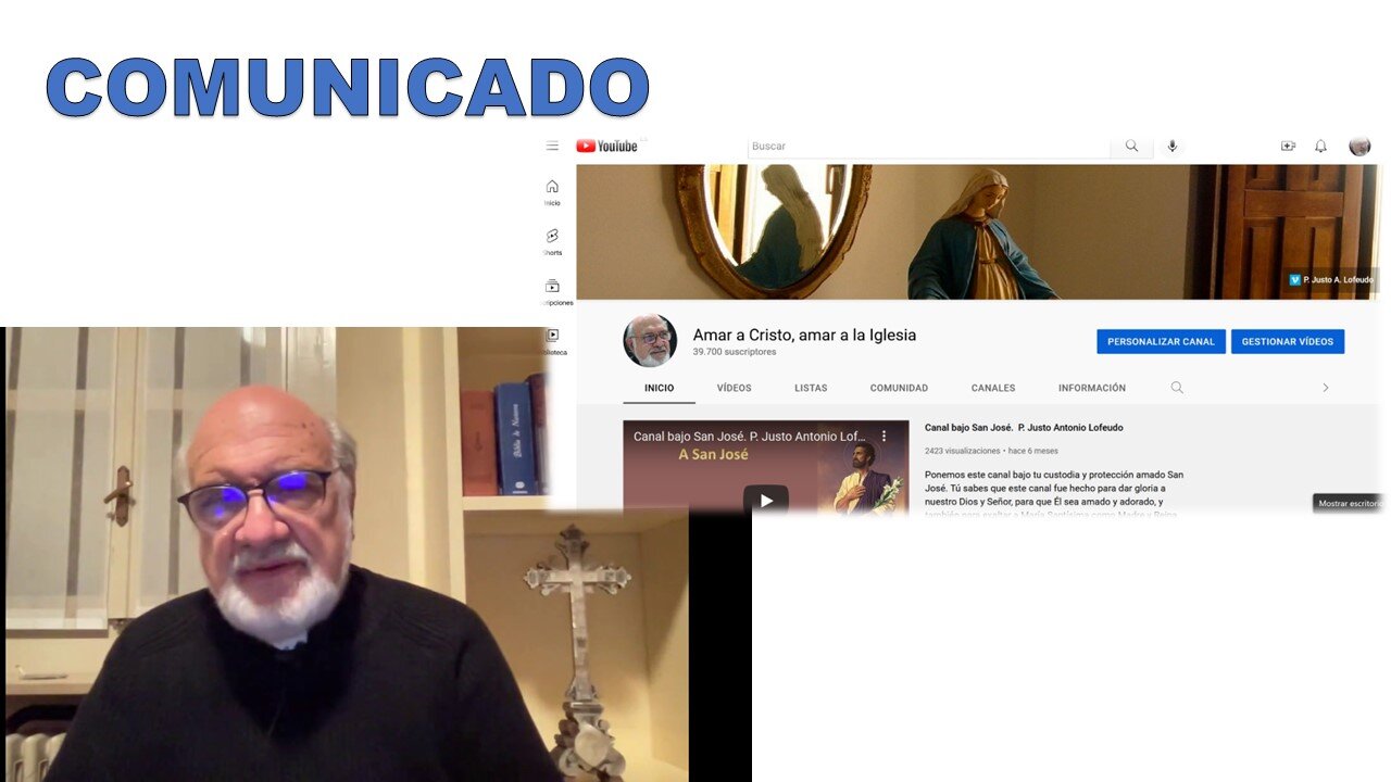 Comunicado sanción YouTube
