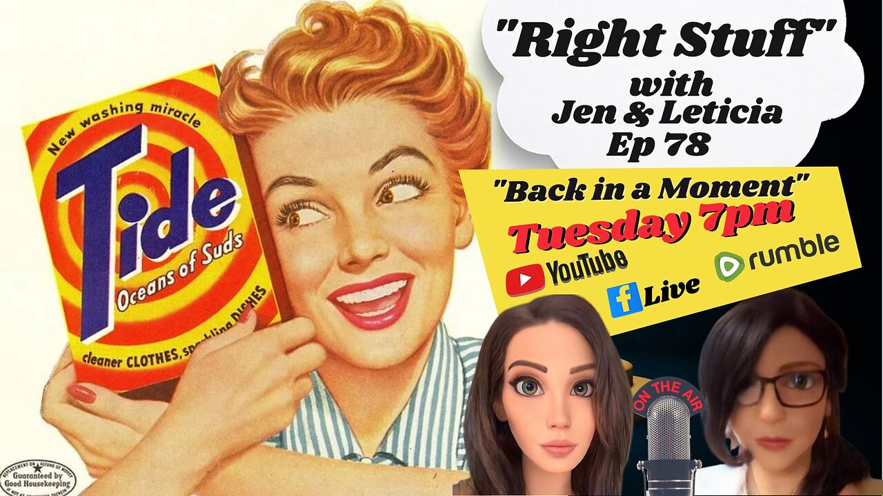 Right Stuff Ep 78 "Back in a Moment"