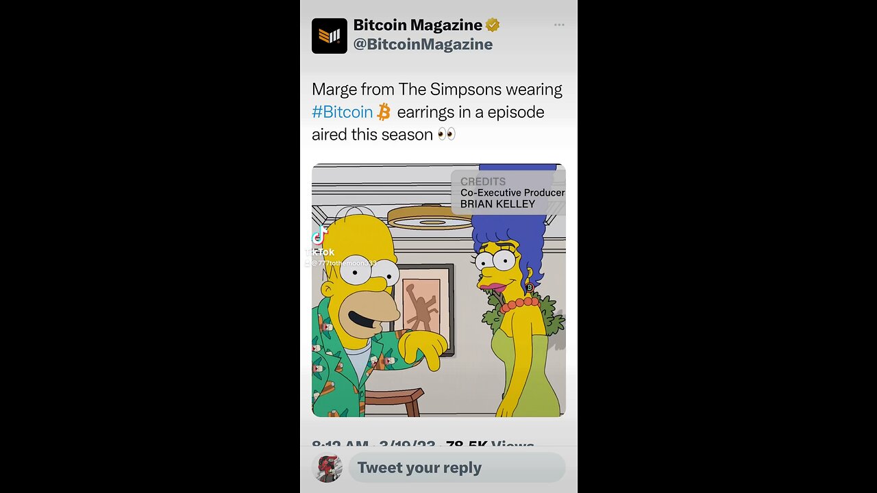 Bitcoin bull run confirmed by Simpsons