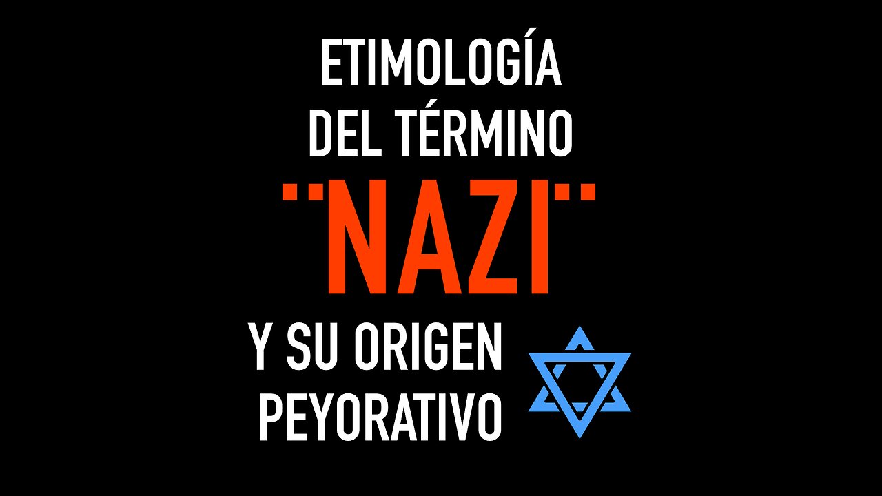 ¿De dónde surgió el término ¨nazi¨?